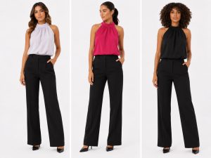 KIT COM 3 BLUSAS FEMININA